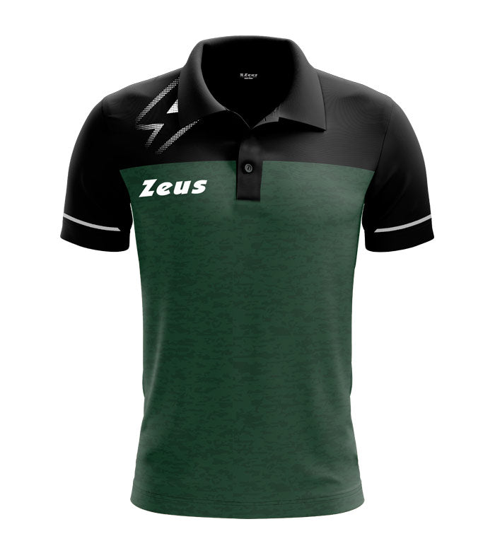 Polo Bikolor VERT MILITAIRE