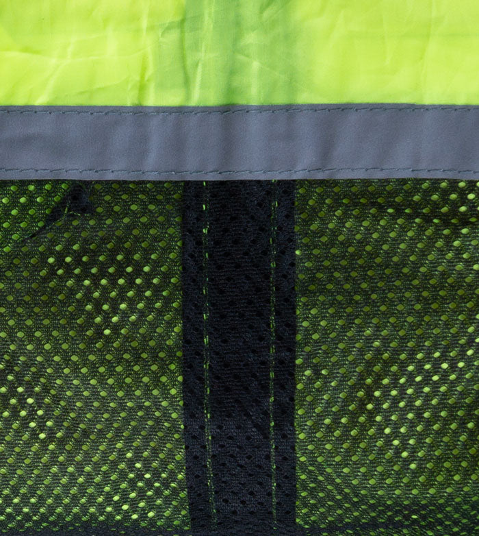K-Way SManicato Jaune Fluorescent/Noir