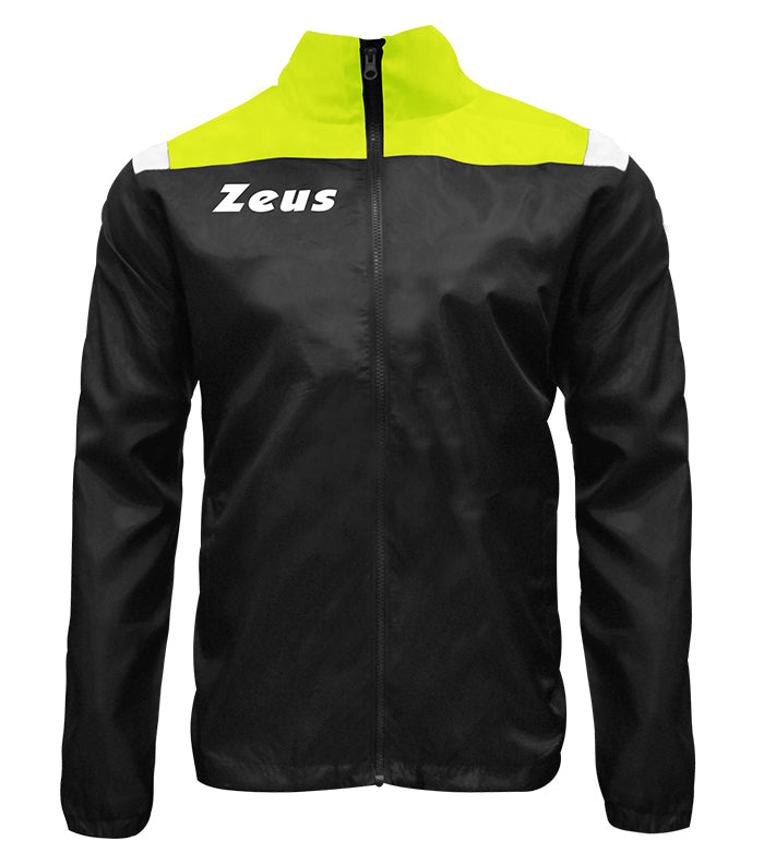 K-Way Vesuvio Noir/Jaune Fluorescent