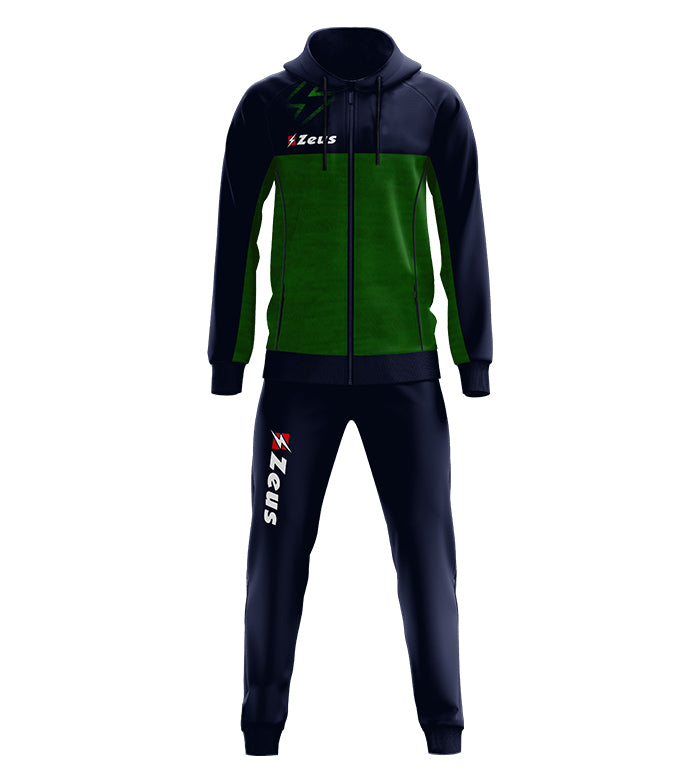 Tuta Olympia VERT/BLU