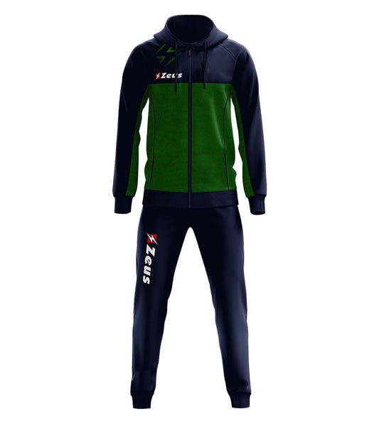 Tuta Olympia VERT/BLU