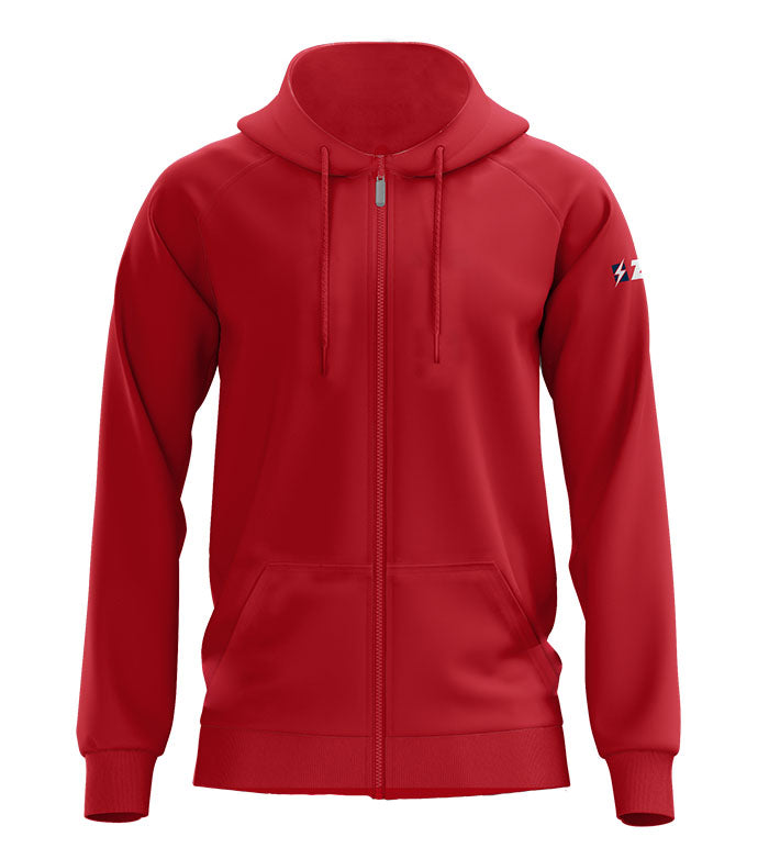 Felpa Ultra Zip ROUGE