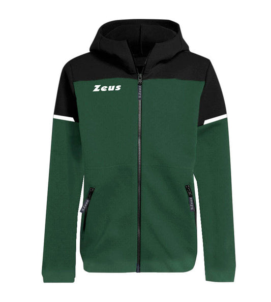 Felpa Tech Bikolor VERT MILITAIRE
