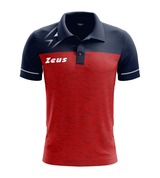 Polo Bikolor ROUGE