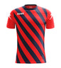 Shirt Zip ROUGE/BLEU