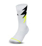 Calza Thunder BLANC/FLUO JAUNE