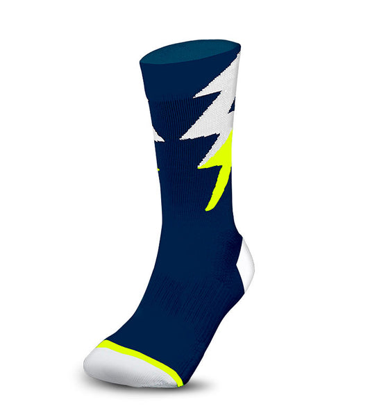 Calza Thunder BLEU/BLANC