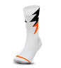 Calza Thunder BLANC/ORANGE