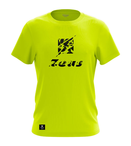 T-Shirt Square FLUO JAUNE