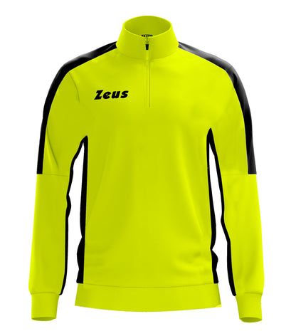 Felpa Train Start JAUNE FLUO/NOIR