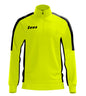 Felpa Train Start JAUNE FLUO/NOIR