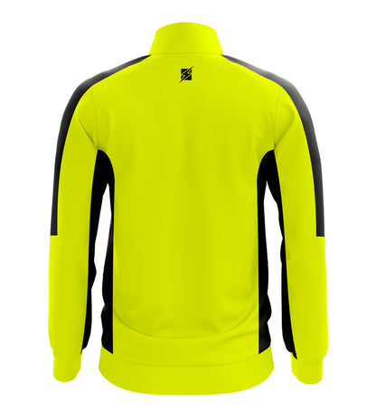 Felpa Train Start JAUNE FLUO/NOIR
