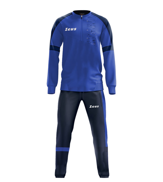 Tuta Train Glitch  BLEU ROYAL