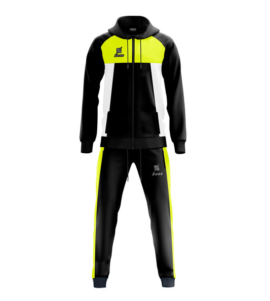 Tuta Capua NERO/FLUO JAUNE