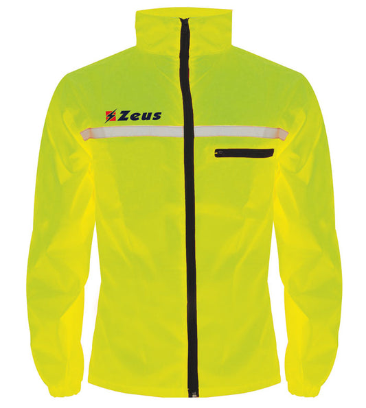 K-Way Runner Manica Lunga Jaune Fluorescent