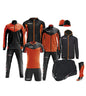BOX Ulysse Noir / Orange fluo