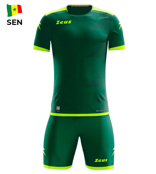 Kit Mundial VERT/FLUO JAUNE