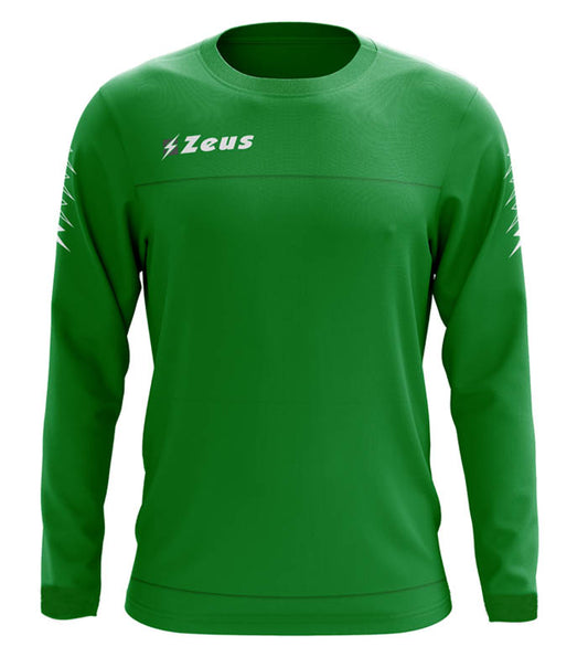 Felpa Enea VERT/GRIS FONCÉ