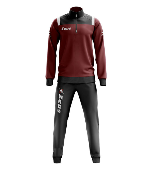 Tuta Training Vesuvio GRANAT/NOIR