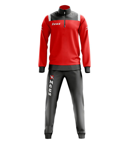 Tuta Training Vesuvio ROUGE/GRIS FONCÉ