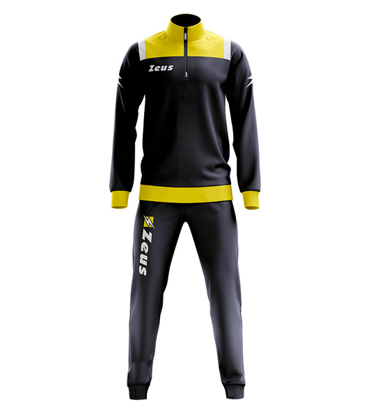 Tuta Training Vesuvio BLEU/JAUNE