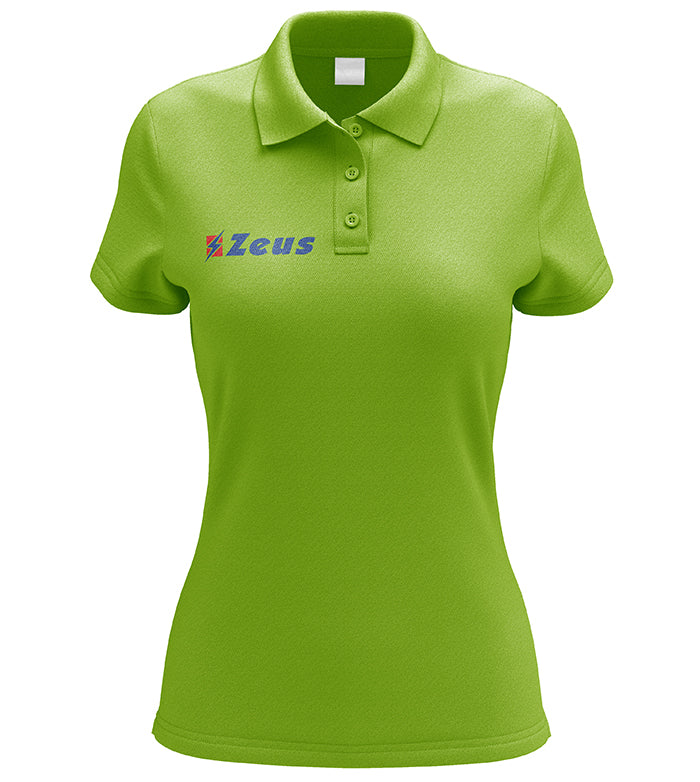 Polo Promo Woman VERT FLUO