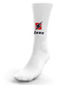 Calza Work Bassa BLANC