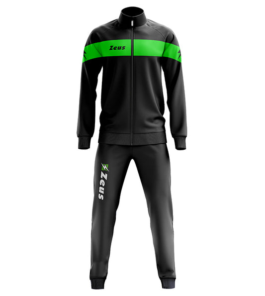 Tuta Apollo NOIR/FLUO VERT